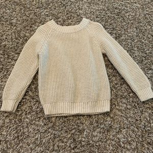 Jamie Kay Boy’s Knitted Sweater | Ecru Marle | 5YR